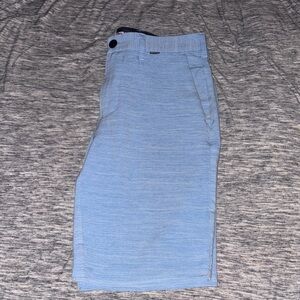 Hurley Men's Shorts Navy with Light Blue and Heather Gray